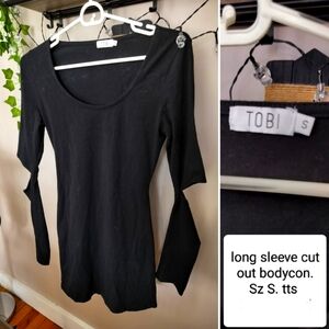 Tobi slip sleeve bodycon